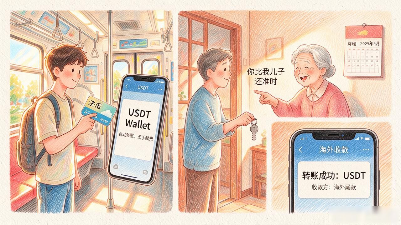 数字货币生活日常：普通人用钱包买菜、交房租、收海外尾款的一天