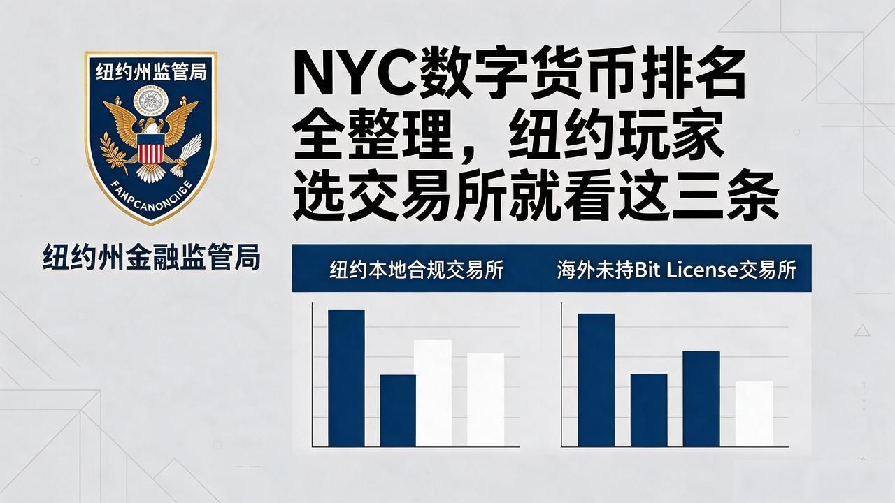 NYC数字货币排名全整理，纽约玩家选交易所就看这三条