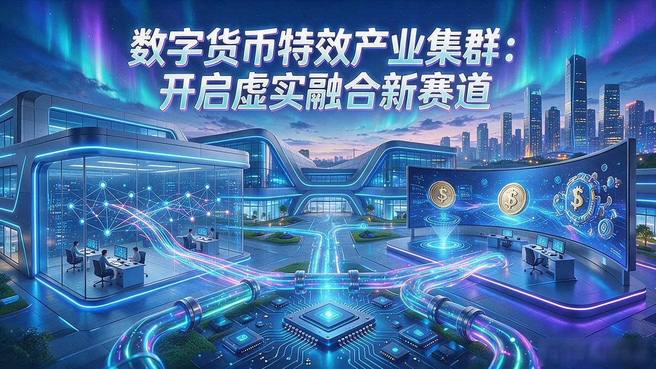 数字货币特效产业集群：开启虚实融合新赛道