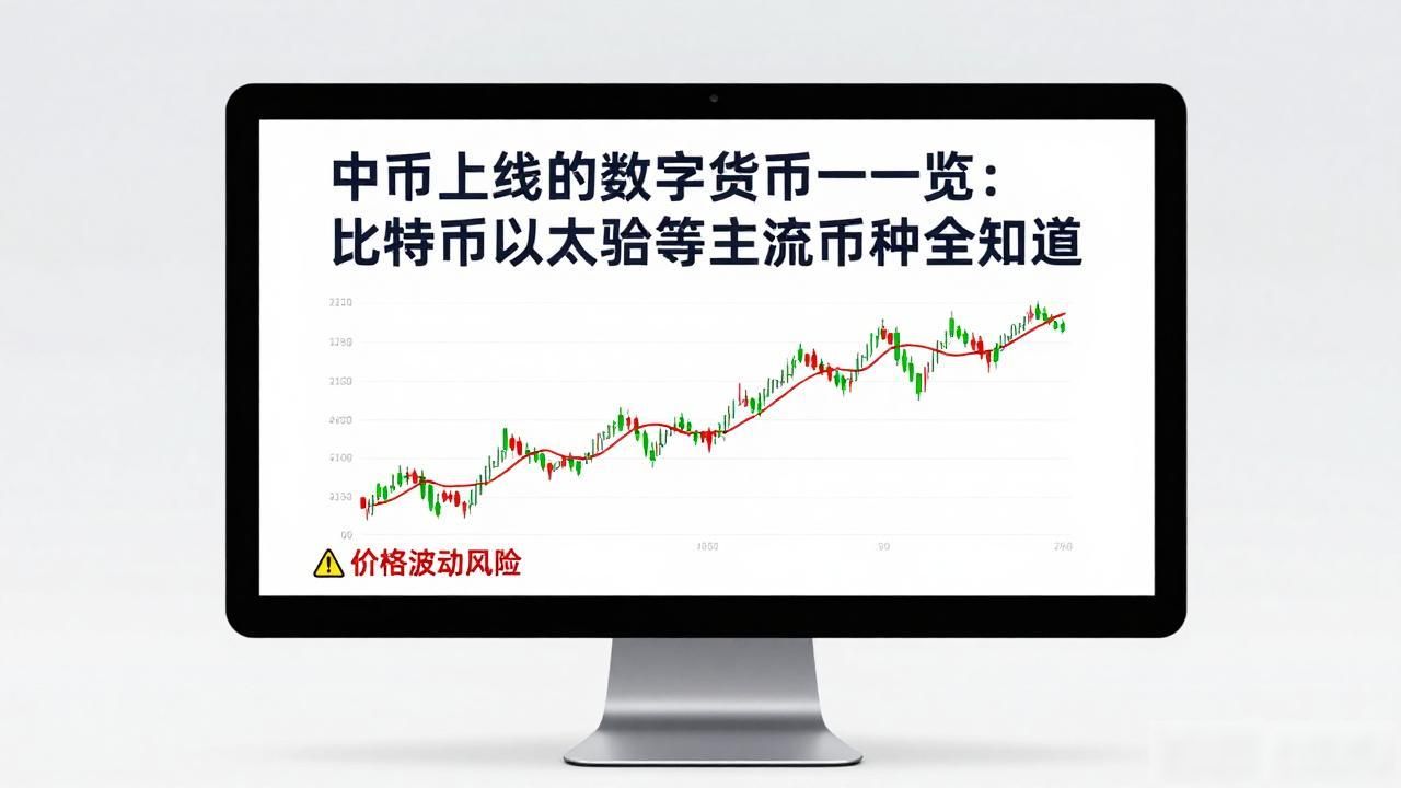 中币上线的数字货币一览：比特币以太坊等主流币种全知道