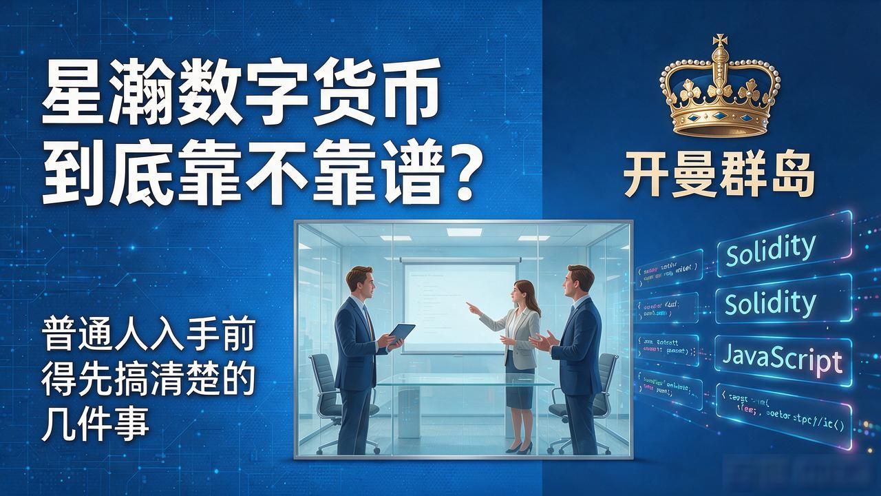 星瀚数字货币到底靠不靠谱？普通人入手前得先搞清楚的几件事