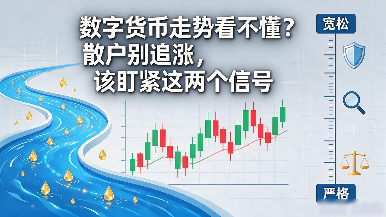 数字货币走势看不懂？散户别追涨，该盯紧这两个信号