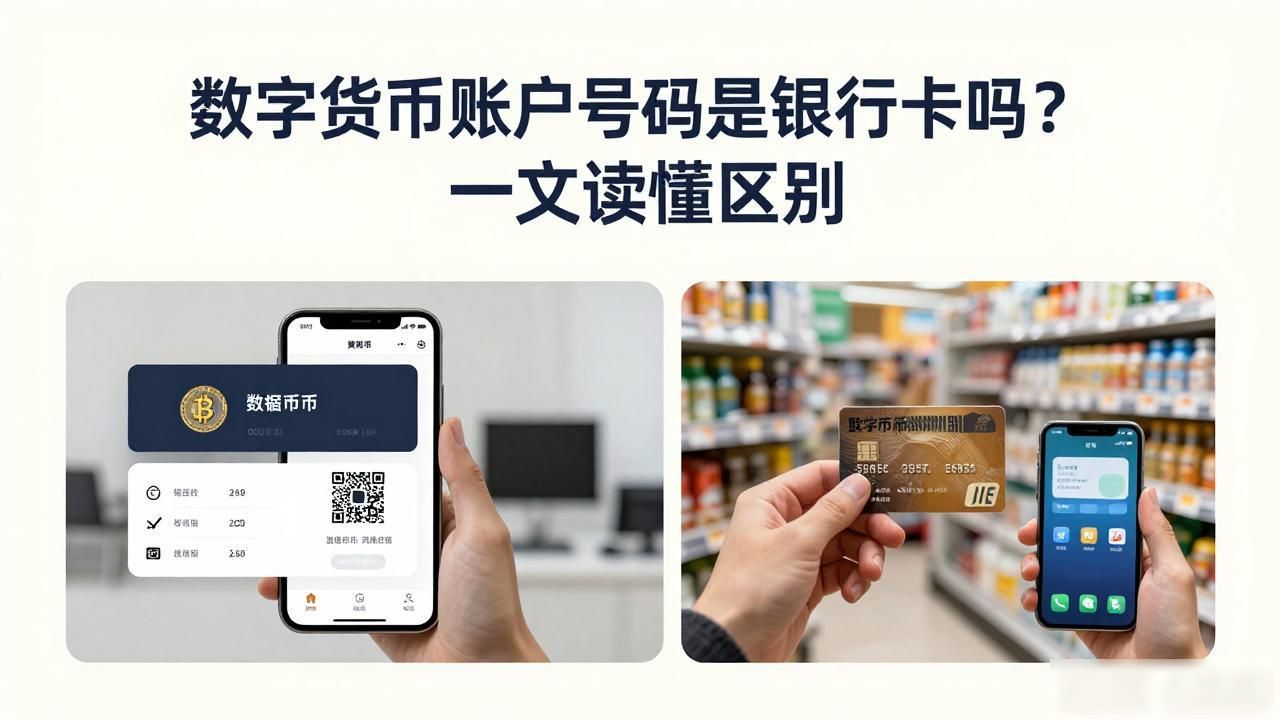 数字货币账户号码与银行卡号码区别_数字货币钱包地址与银行卡号码差异_数字货币账户号码是银行卡吗