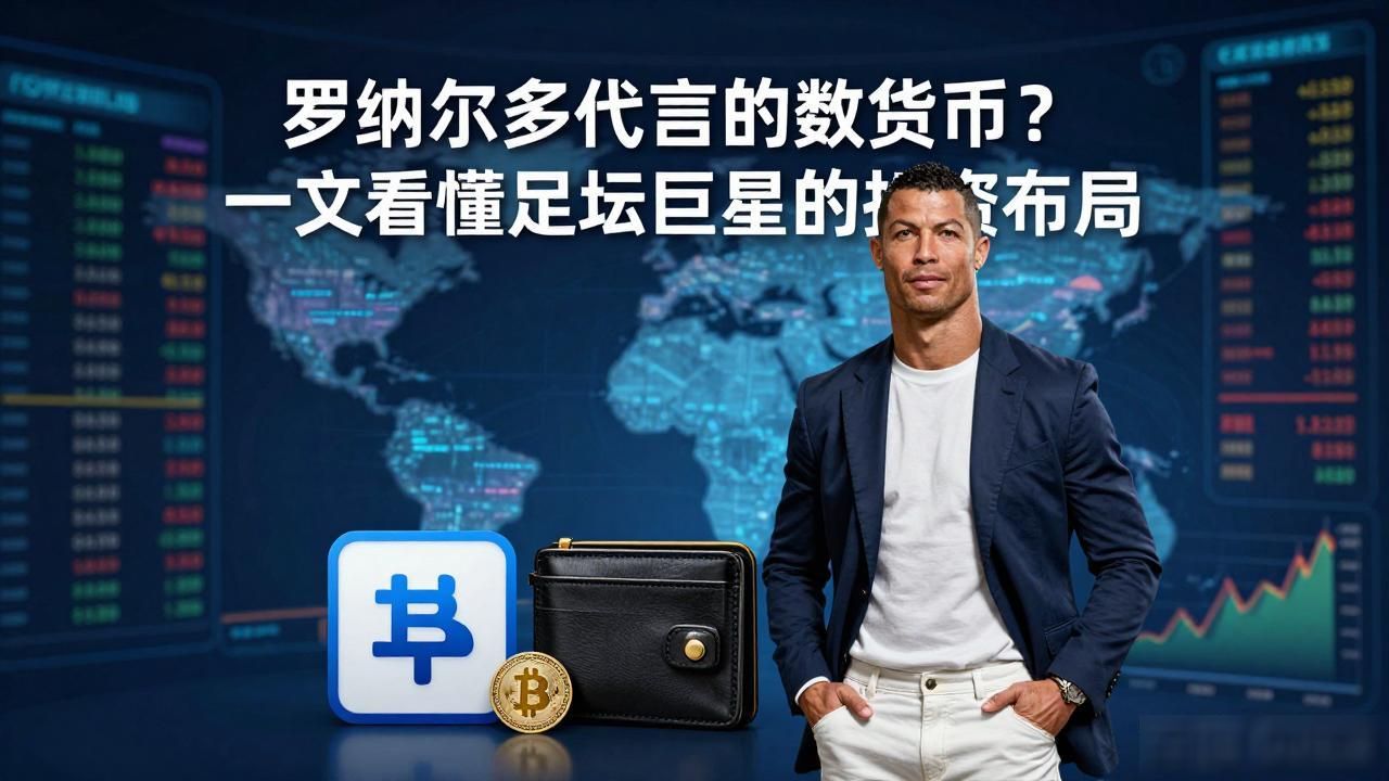 罗纳尔多代言的数字货币？一文看懂足坛巨星的投资布局