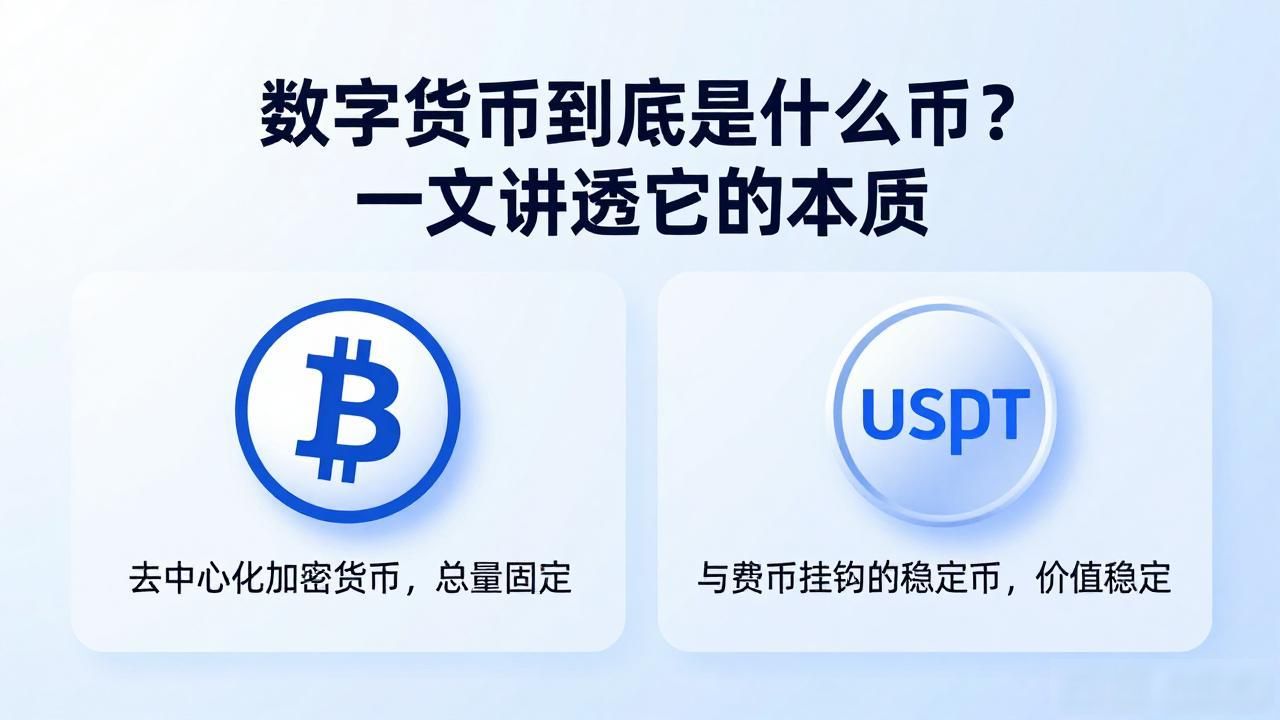 数字货币的特点_数字货币到底是什么币_数字货币的种类