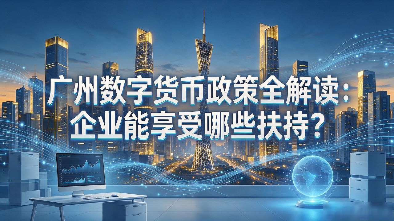 广州数字货币政策全解读：企业能享受哪些扶持？