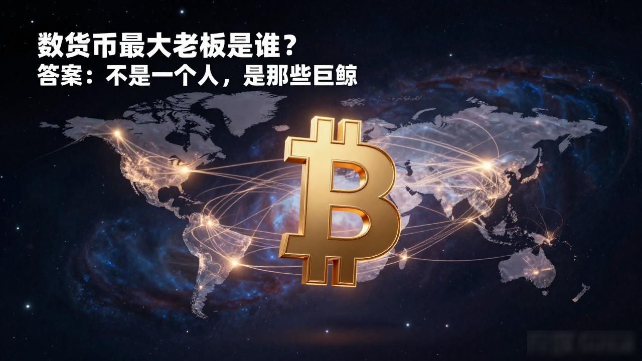 数字货币最大老板是谁？答案：不是一个人，是那些巨鲸
