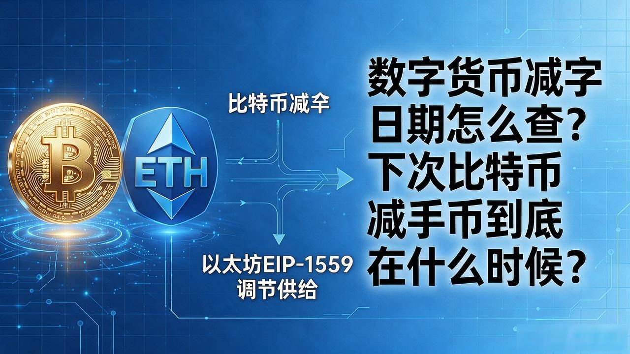 数字货币减半日期怎么查？下次比特币减半到底在什么时候