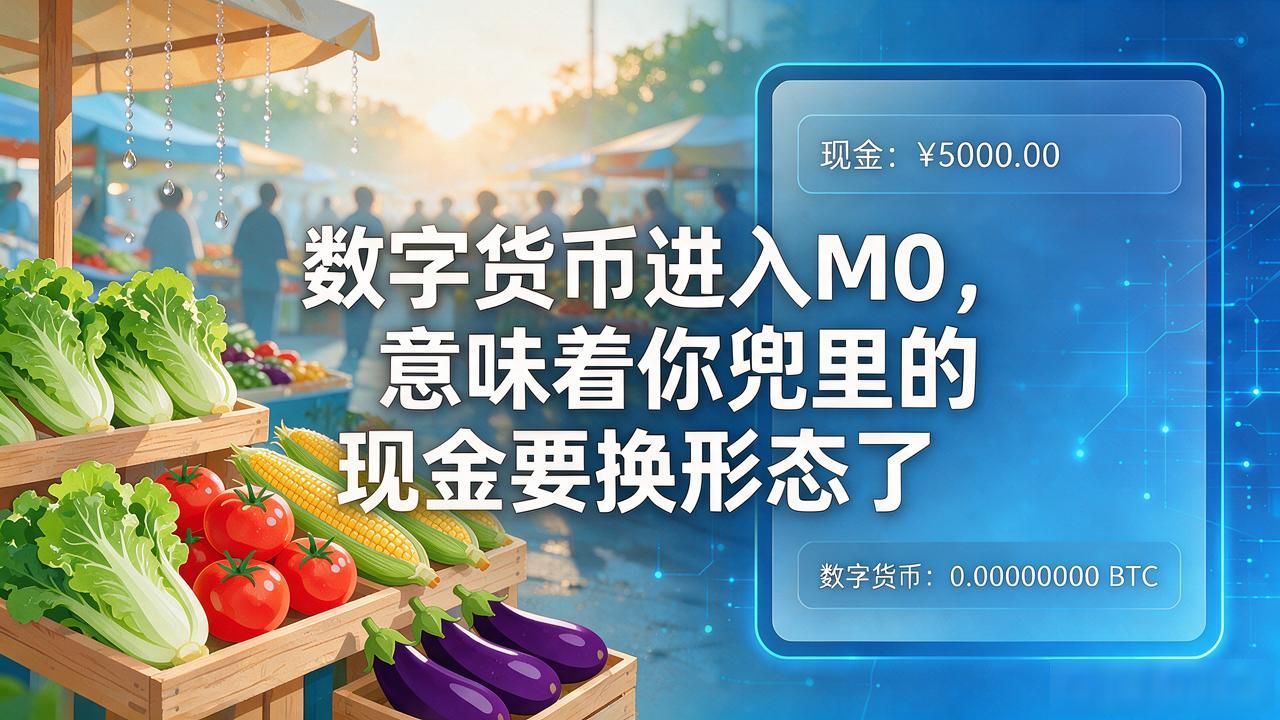 数字货币进入M0，意味着你兜里的现金要换形态了