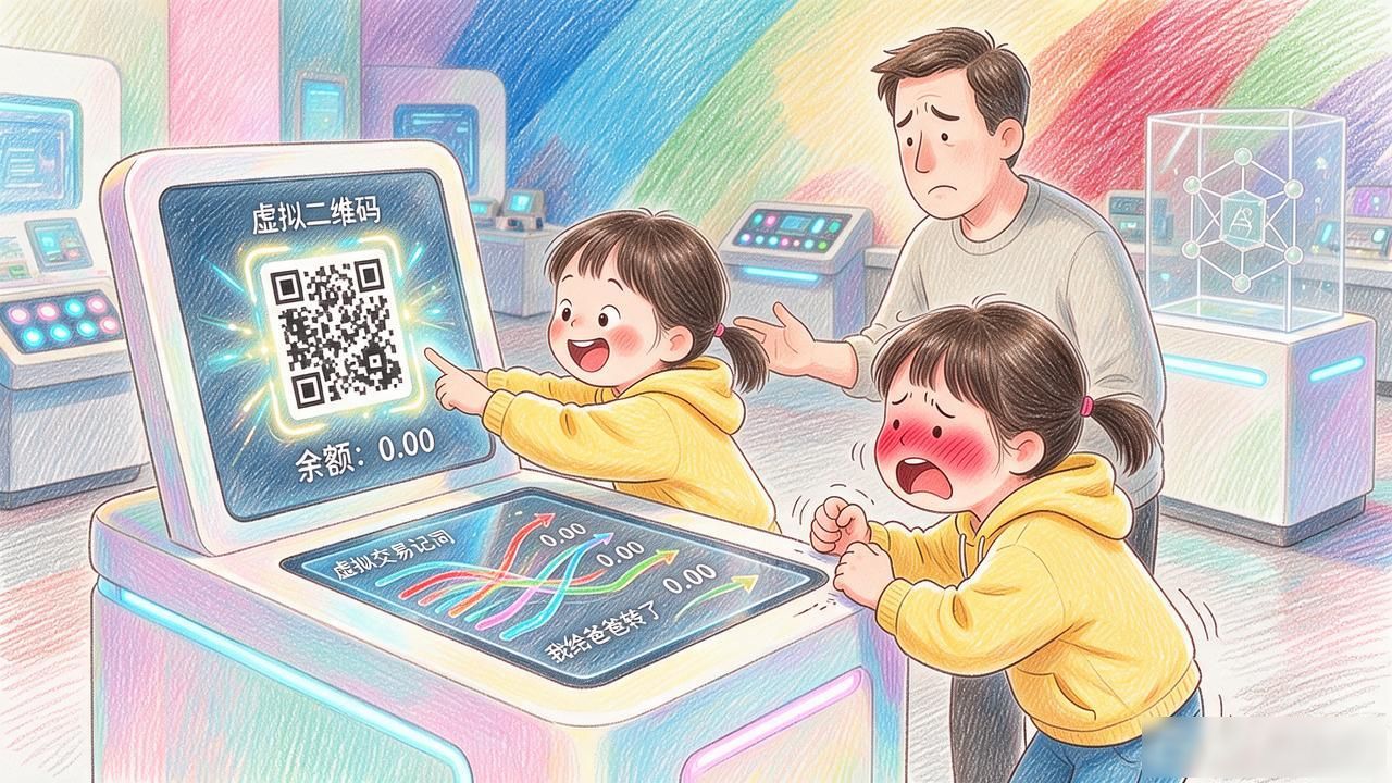 带娃逛完数字货币体验馆活动，半天时间，比刷手机有意思多了