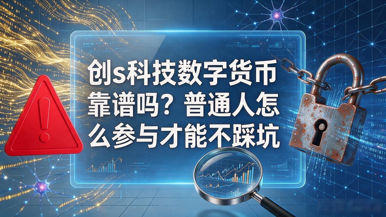 创s科技数字货币靠谱吗？普通人怎么参与才能不踩坑